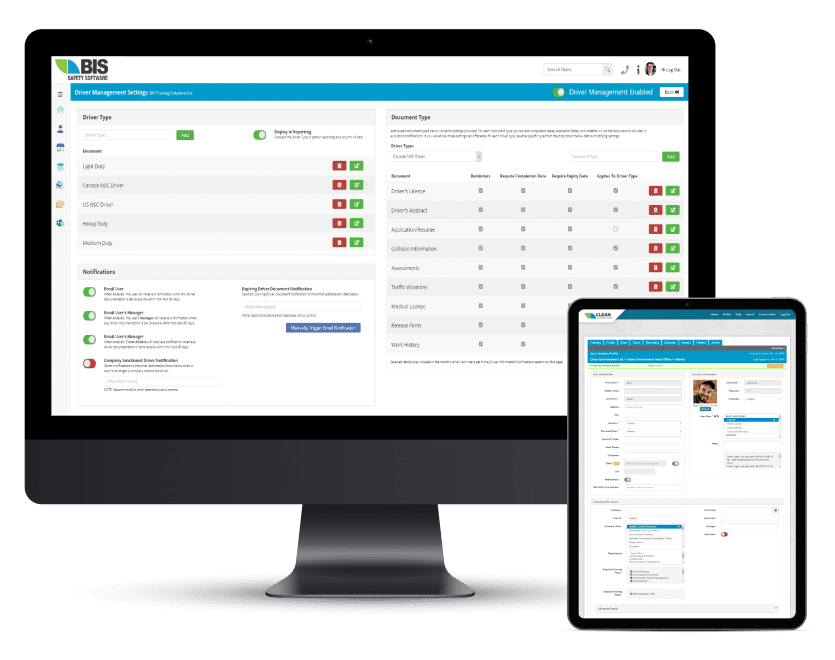 driver compliance tracking system