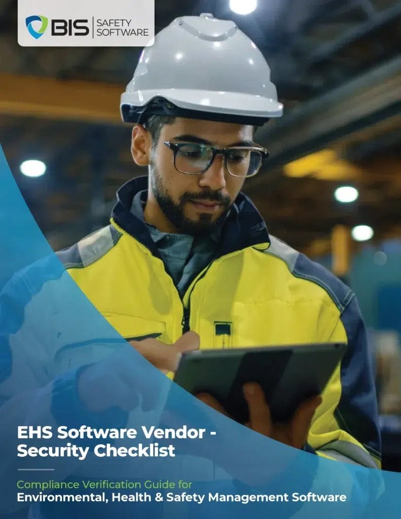 EHS Software Vendor Security Checklist