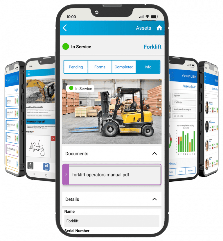 safety management software on mobile