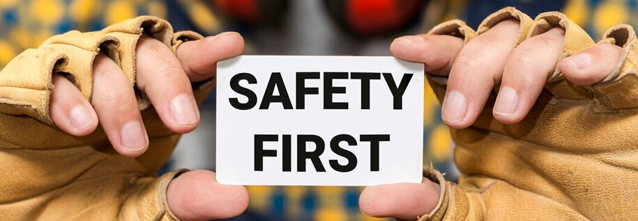 Safety First Banner image