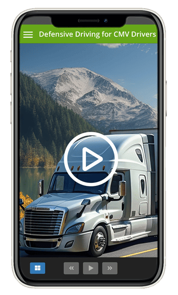 driver management defensive driving cmv