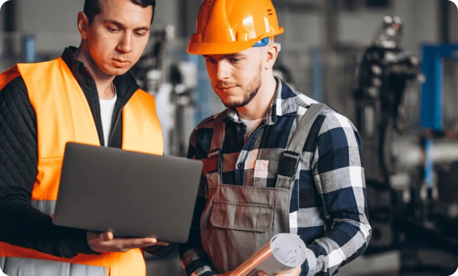 Team of workers following a structured safety routine on a job site, highlighting that real safety comes from consistent systems, not individual heroism.